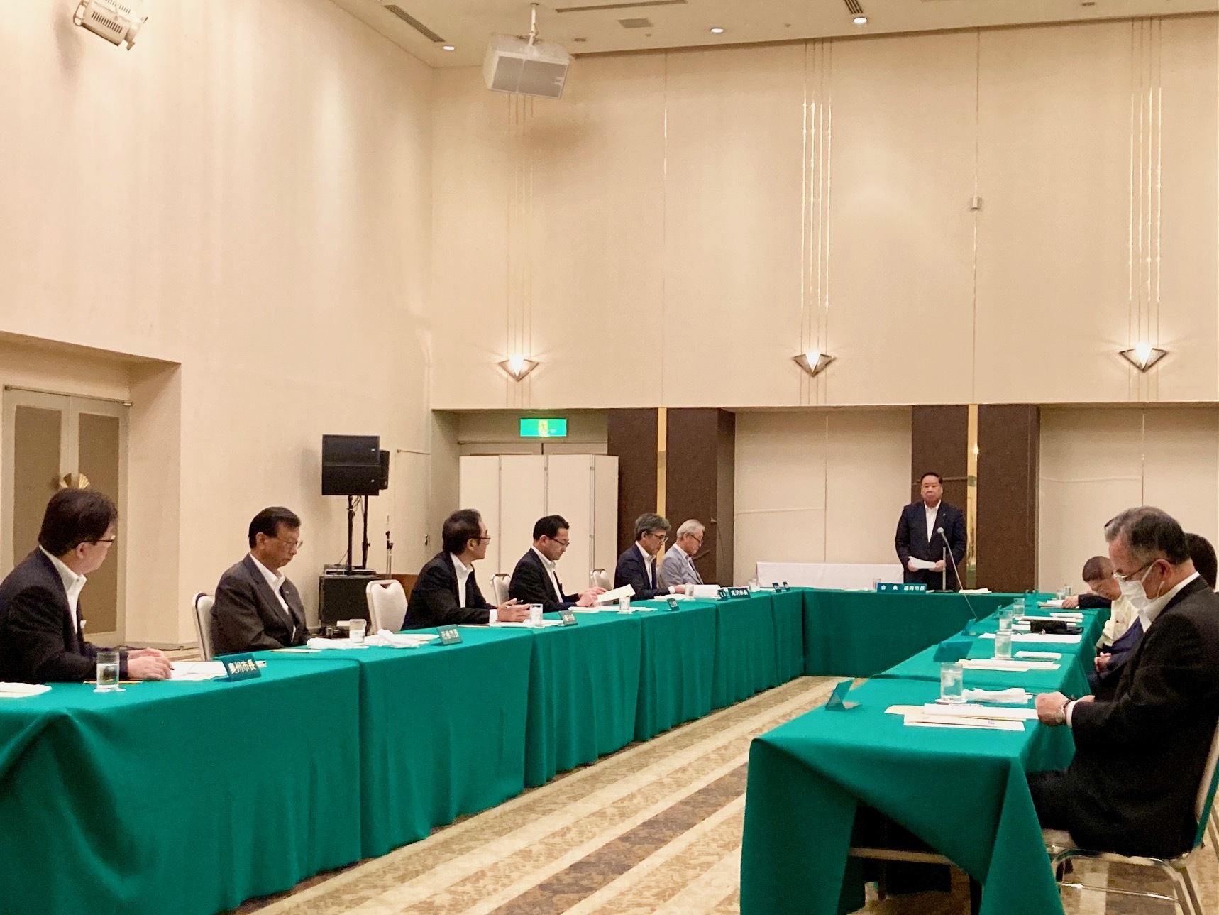 画像：令和5年第3回岩手県市長会議(令和5年7月20日)